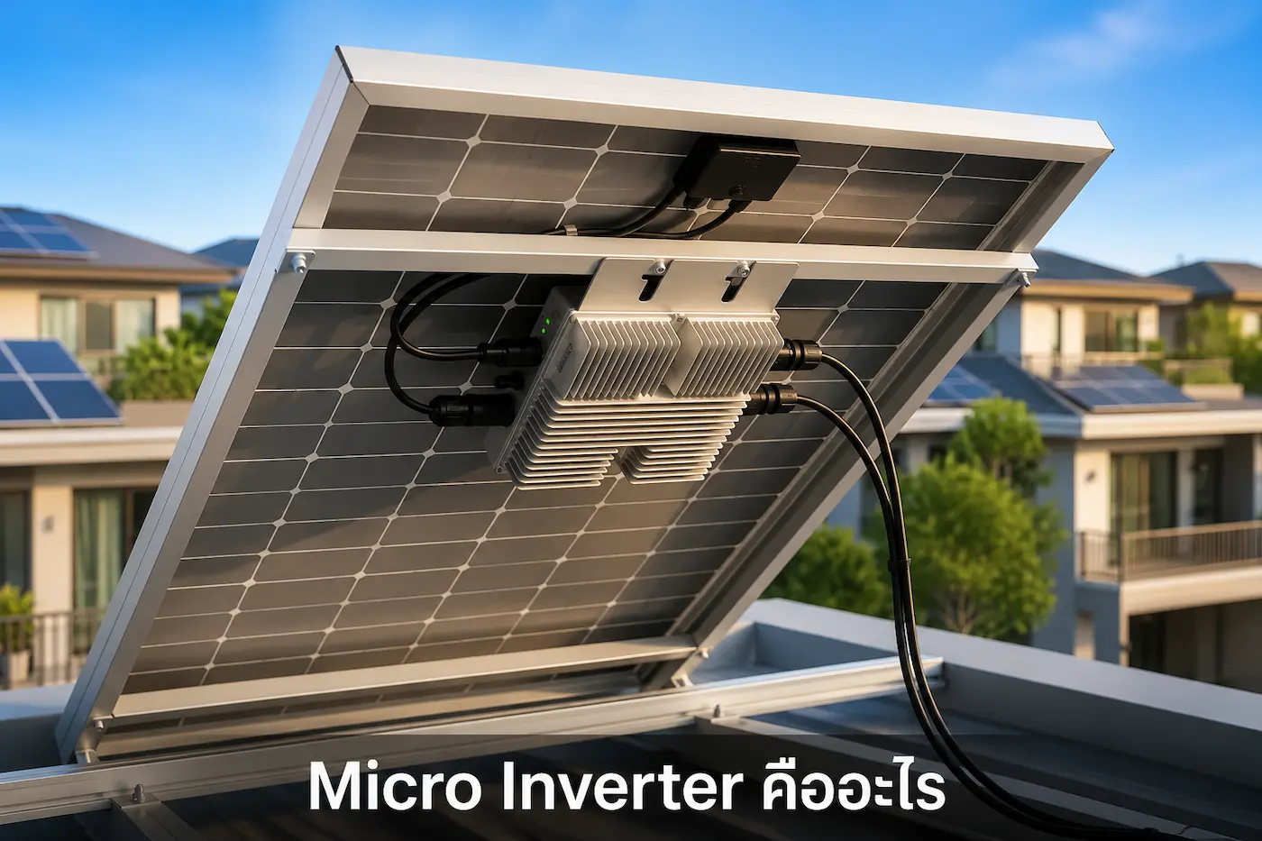 ไมโครอินเวอร์เตอร์ (Micro Inverter) คืออะไร ?