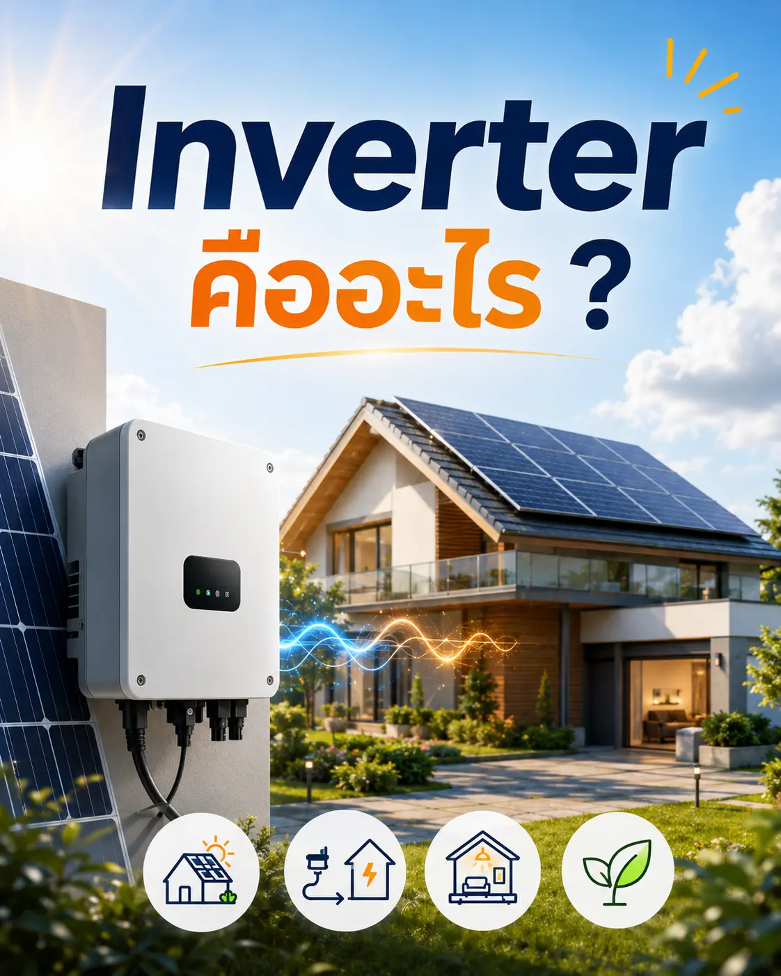 อินเวอร์เตอร์ (Inverter) คืออะไร ?