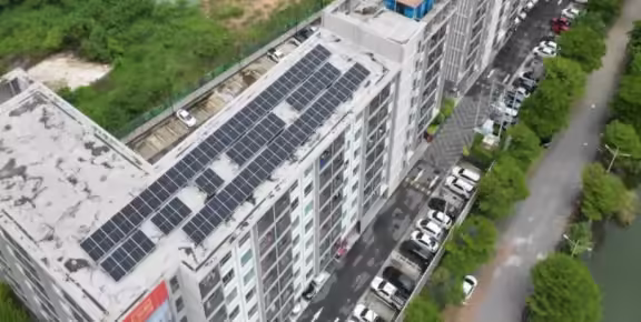 ผลงานติดตั้งโซล่าเซลล์ D Condo Bliss Sriracha